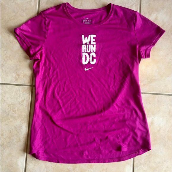 Nike Dri-fit Running Tee - We Run DC - Picture 1 of 7